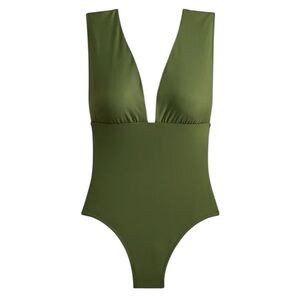 J. Crew deep plunge one piece